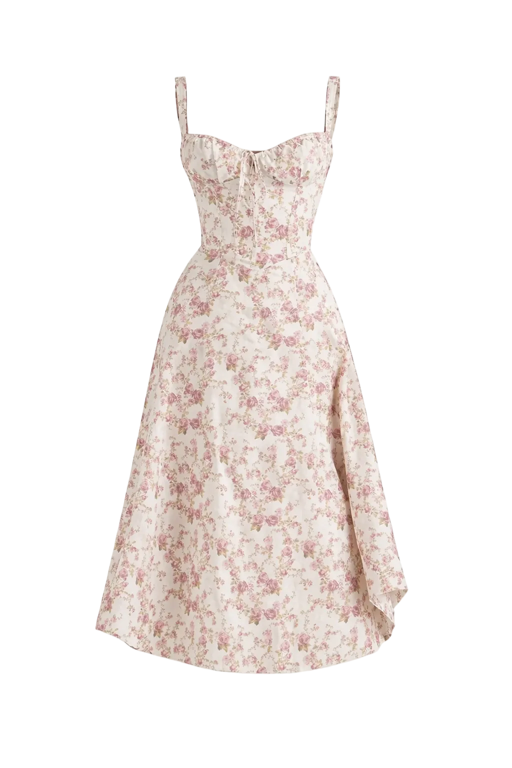 Scarlett | Women’s Floral Midi Dress – Lightweight Summer Dress | Casual & Elegant