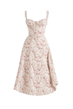 Scarlett | Women’s Floral Midi Dress – Lightweight Summer Dress | Casual & Elegant