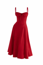 Scarlett | Women’s Floral Midi Dress – Lightweight Summer Dress | Casual & Elegant