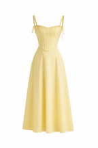 Laarni | Women’s Floral Midi Dress – Lightweight Summer Dress | Casual & Elegant