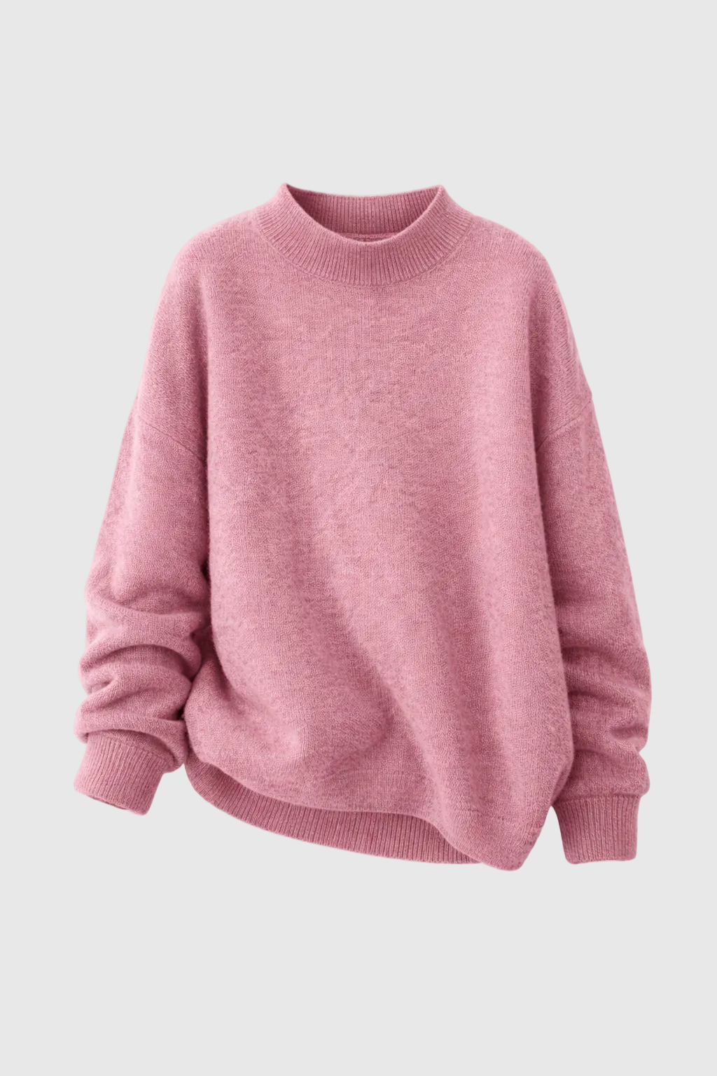 Elena Women's Cashmere Sweater – Luxury Sweater with Classic Round Neck & Elegant Fit