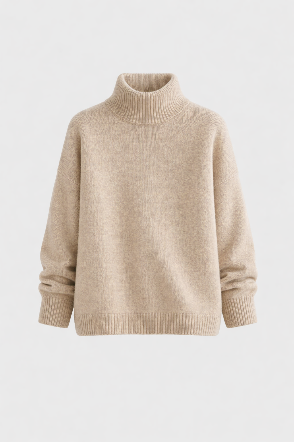 Sydney Pull Woman Turtleneck Oversize in Cashmere – Soft, Warm & Elegant