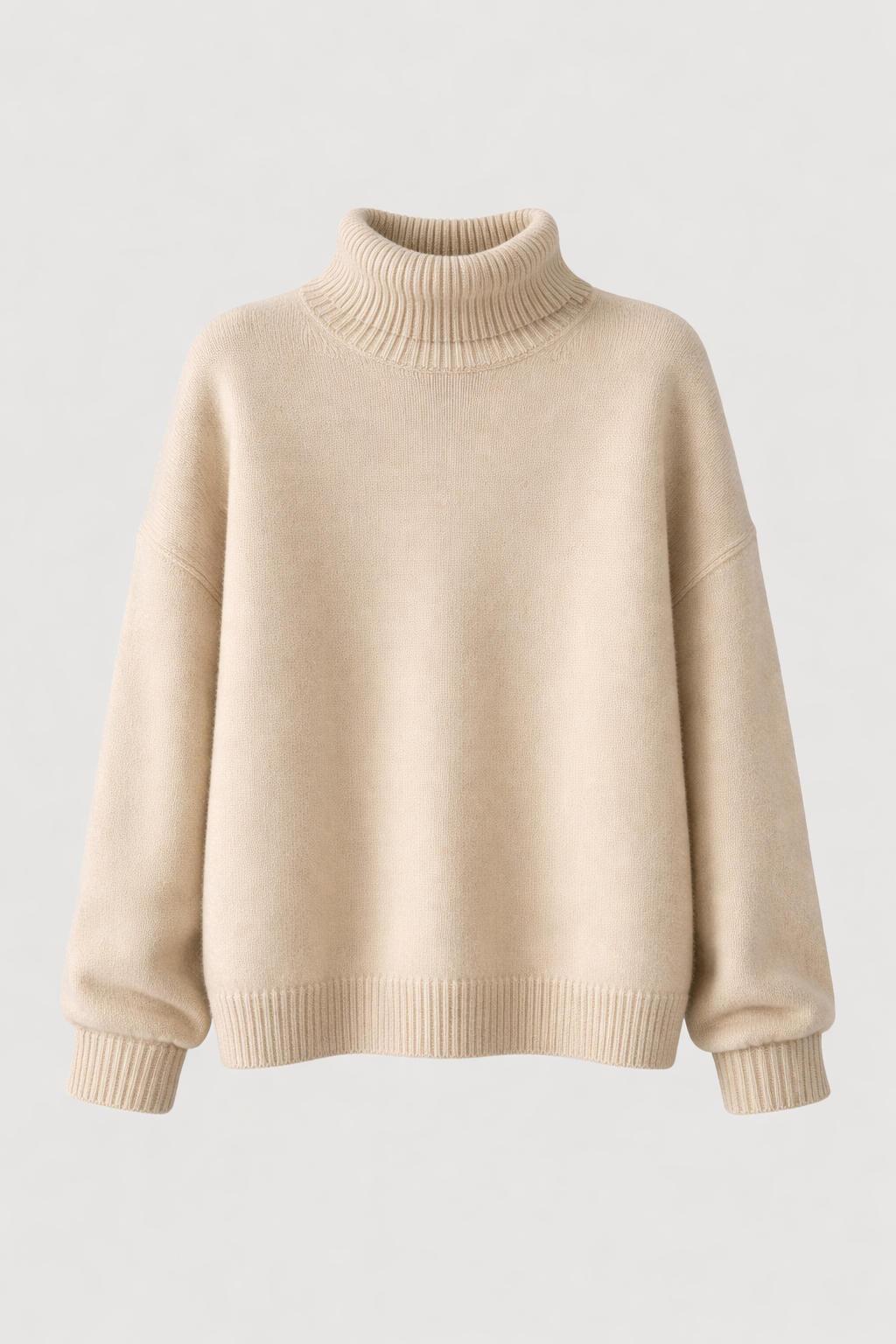 Sydney Pull Woman Turtleneck Oversize in Cashmere – Soft, Warm & Elegant