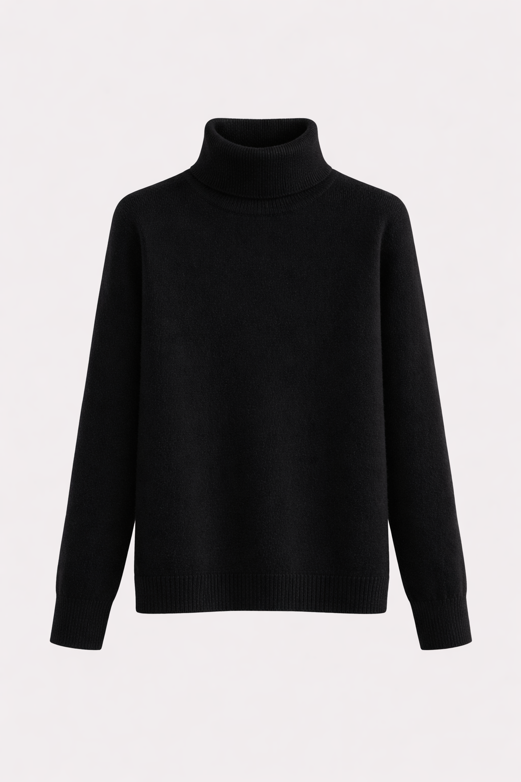 Emmie Turtleneck Sweater in Cashmere for Women – Premium Soft Knit Offering Warmth and Light Comfort