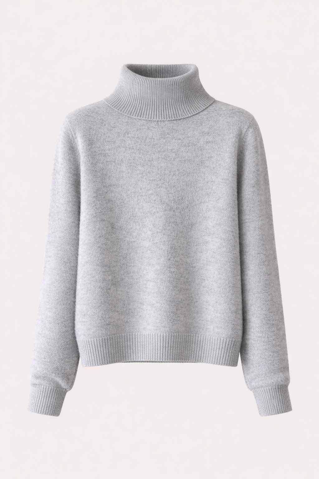 Emmie Turtleneck Sweater in Cashmere for Women – Premium Soft Knit Offering Warmth and Light Comfort