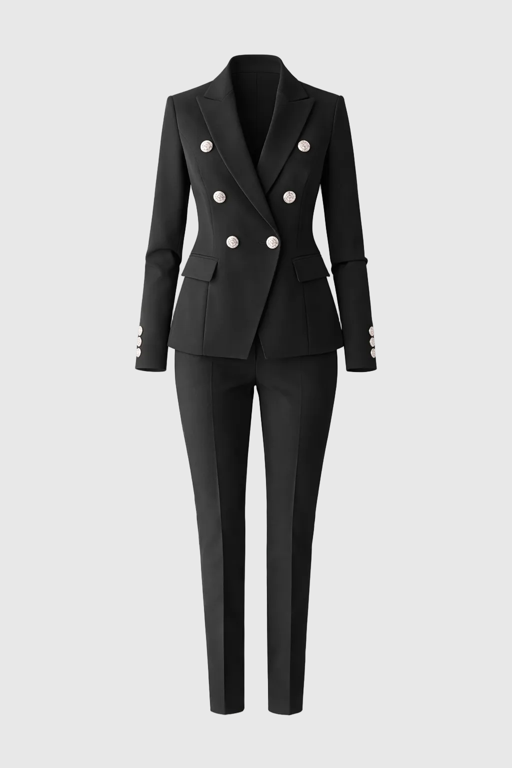 Elena Tailleur Femme – Modern Set with Elegant Jacket & Chic Fitted Pants