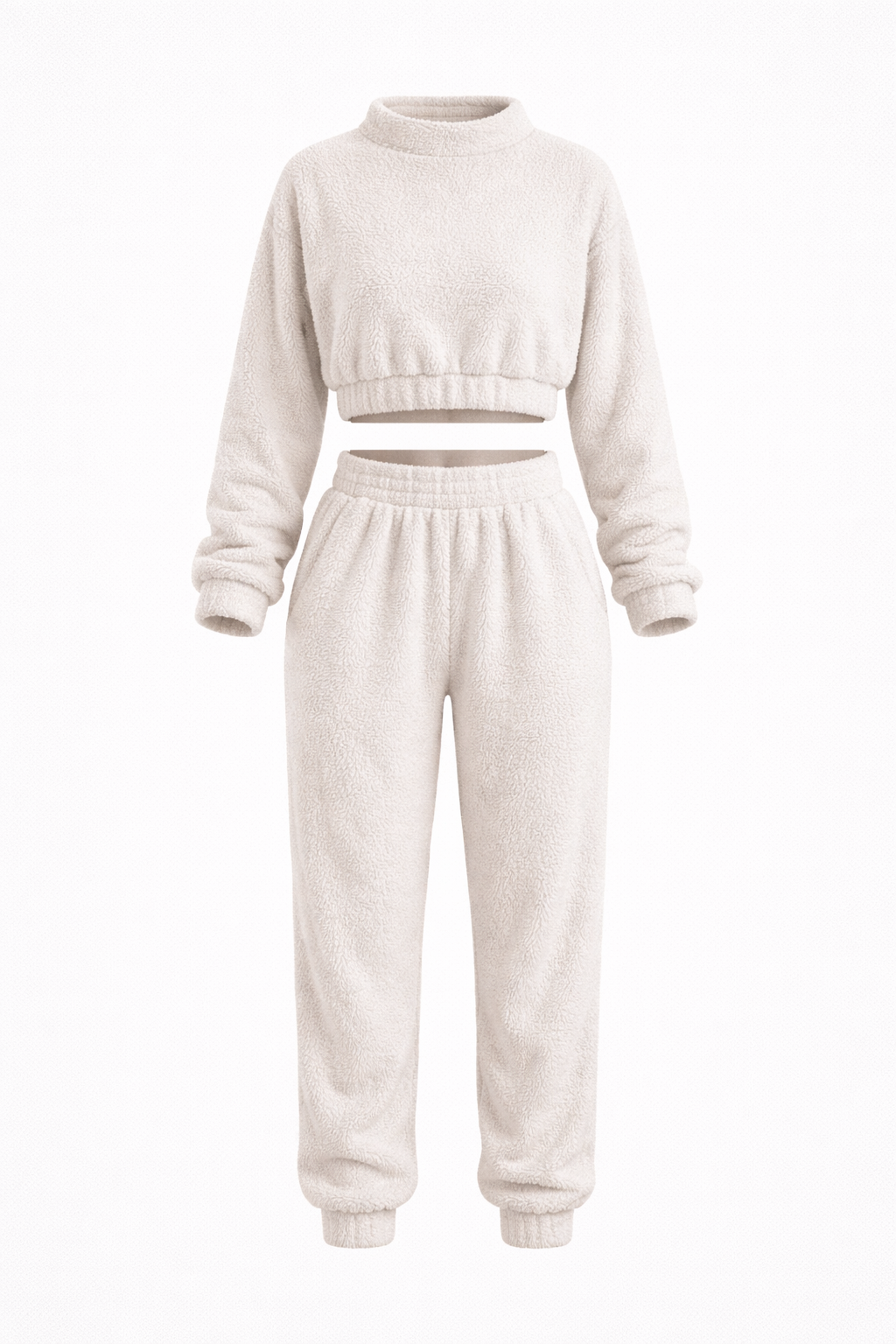 Snuggles Women's Cosy Fleece Hoodie & Jogger Lounge Set | Soft Fleece 2-Piece Hoodie Set for Women | Warm Everyday Loungewear