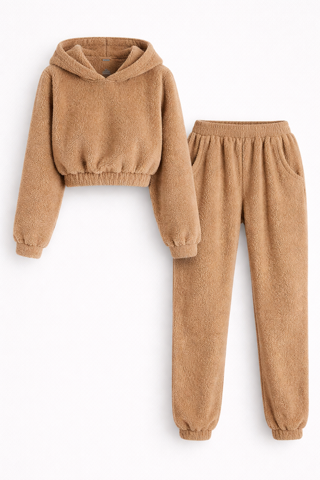 Snuggles Women's Cosy Fleece Hoodie & Jogger Lounge Set | Soft Fleece 2-Piece Hoodie Set for Women | Warm Everyday Loungewear