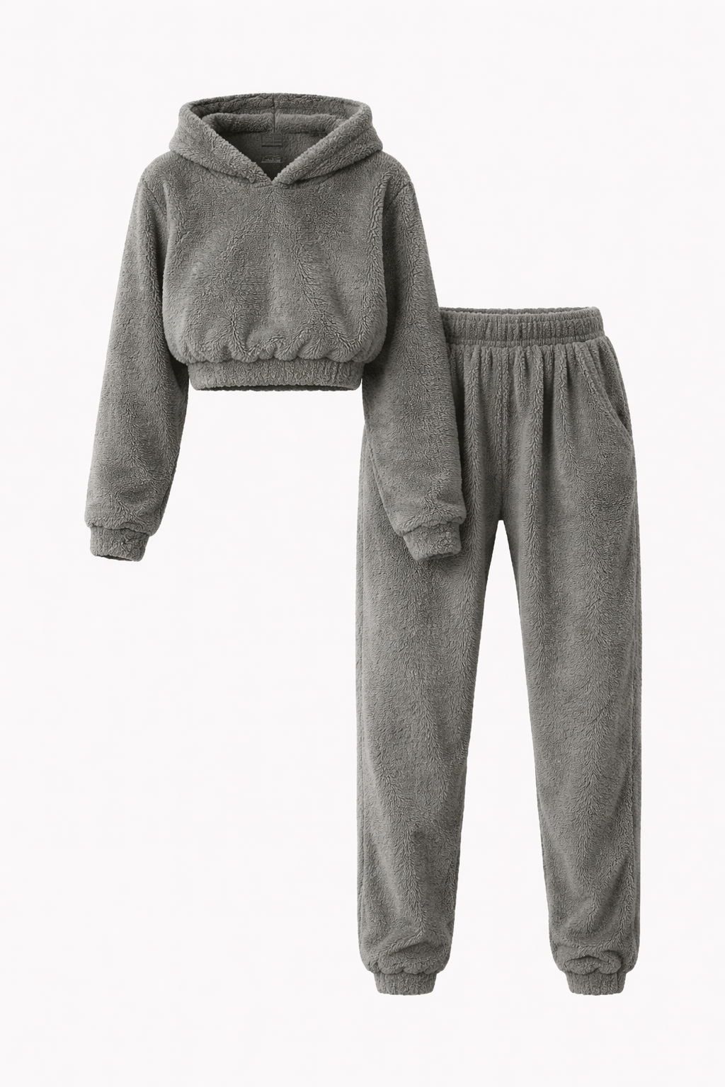 Snuggles Women's Cosy Fleece Hoodie & Jogger Lounge Set | Soft Fleece 2-Piece Hoodie Set for Women | Warm Everyday Loungewear