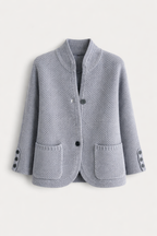 Lucille Cardigan Woman – Soft Cashmere Buttoned Sweater & Elegant Classic Cut