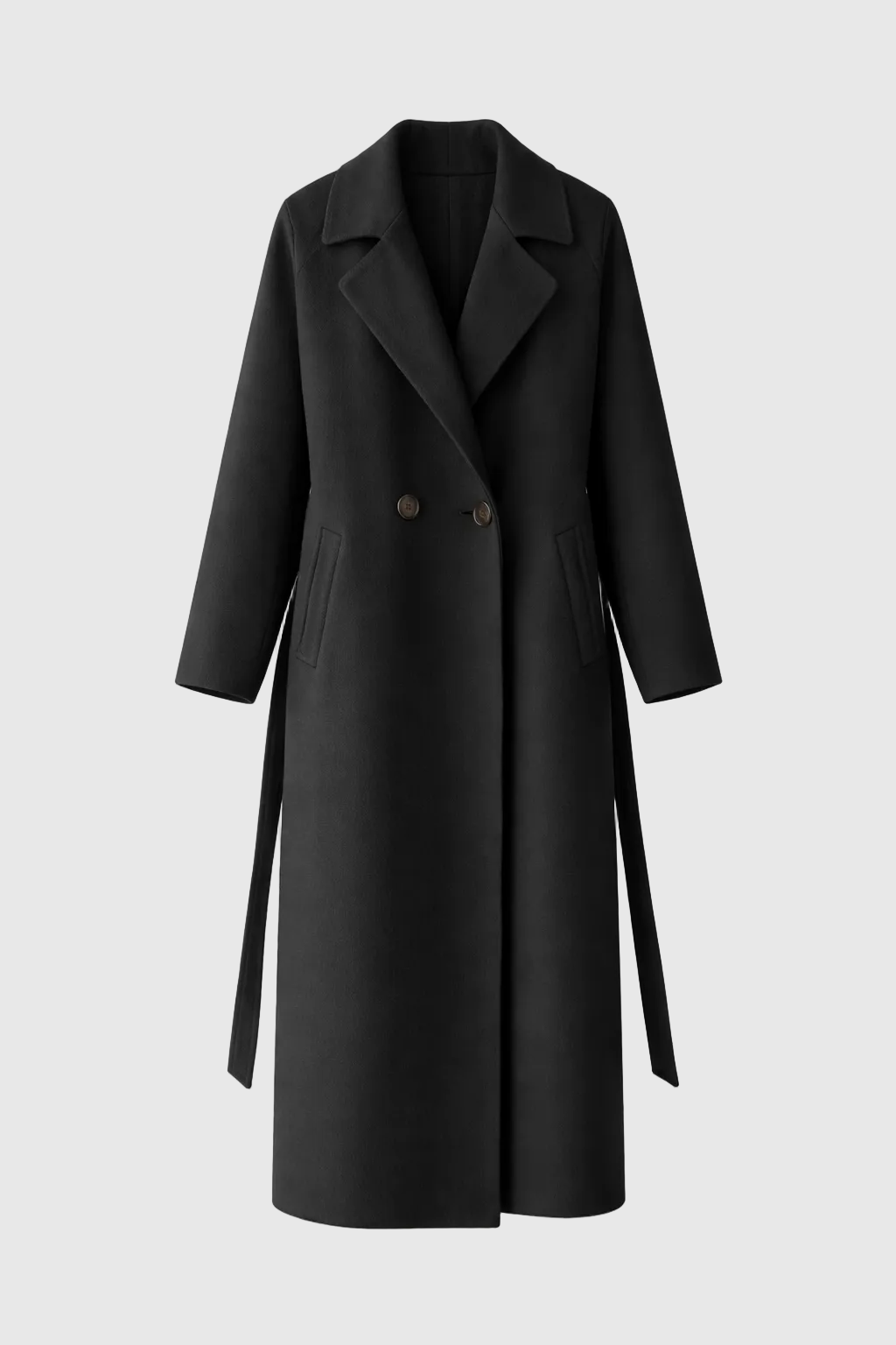 Isabelle Women's Long Wool Coat – Elegant & Comfortable Timeless Winter Coat