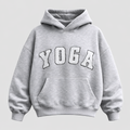Zen Women's Yoga Hoodie with Trendy Print | Comfortable Cotton Pullover for Women
