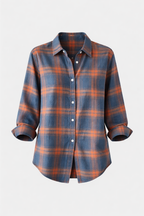 Houndstooth Women's Checked Knit Jacket | Notched Lapel Casual Cardigan Jacket for Women