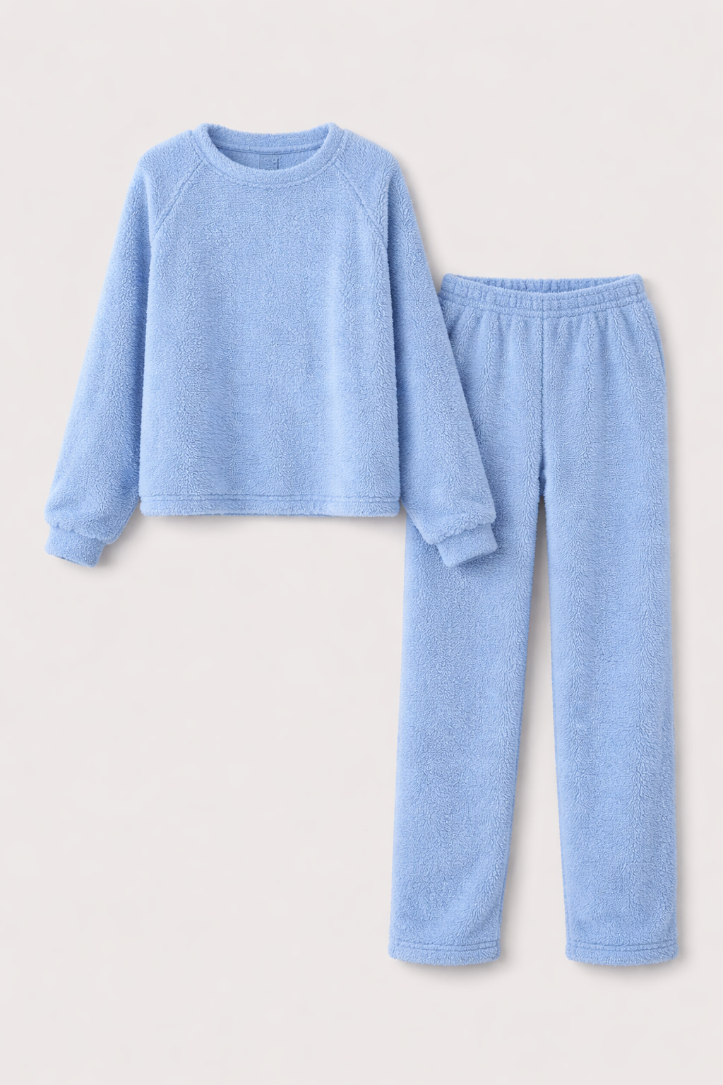 Ember Women's Cosy Fleece Pyjama Set | Long Sleeve Top & Comfortable Trousers