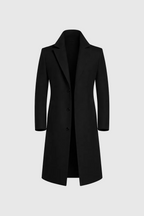 William Wool Coat for Men – Classic Fit with Warm and Durable Fabric & Timeless Design