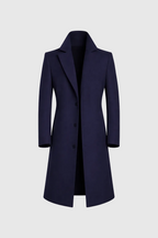 William Wool Coat for Men – Classic Fit with Warm and Durable Fabric & Timeless Design
