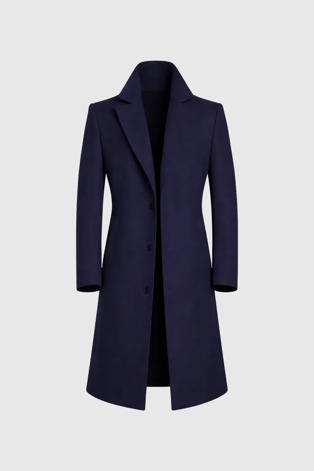 William Wool Coat for Men – Classic Fit with Warm and Durable Fabric & Timeless Design
