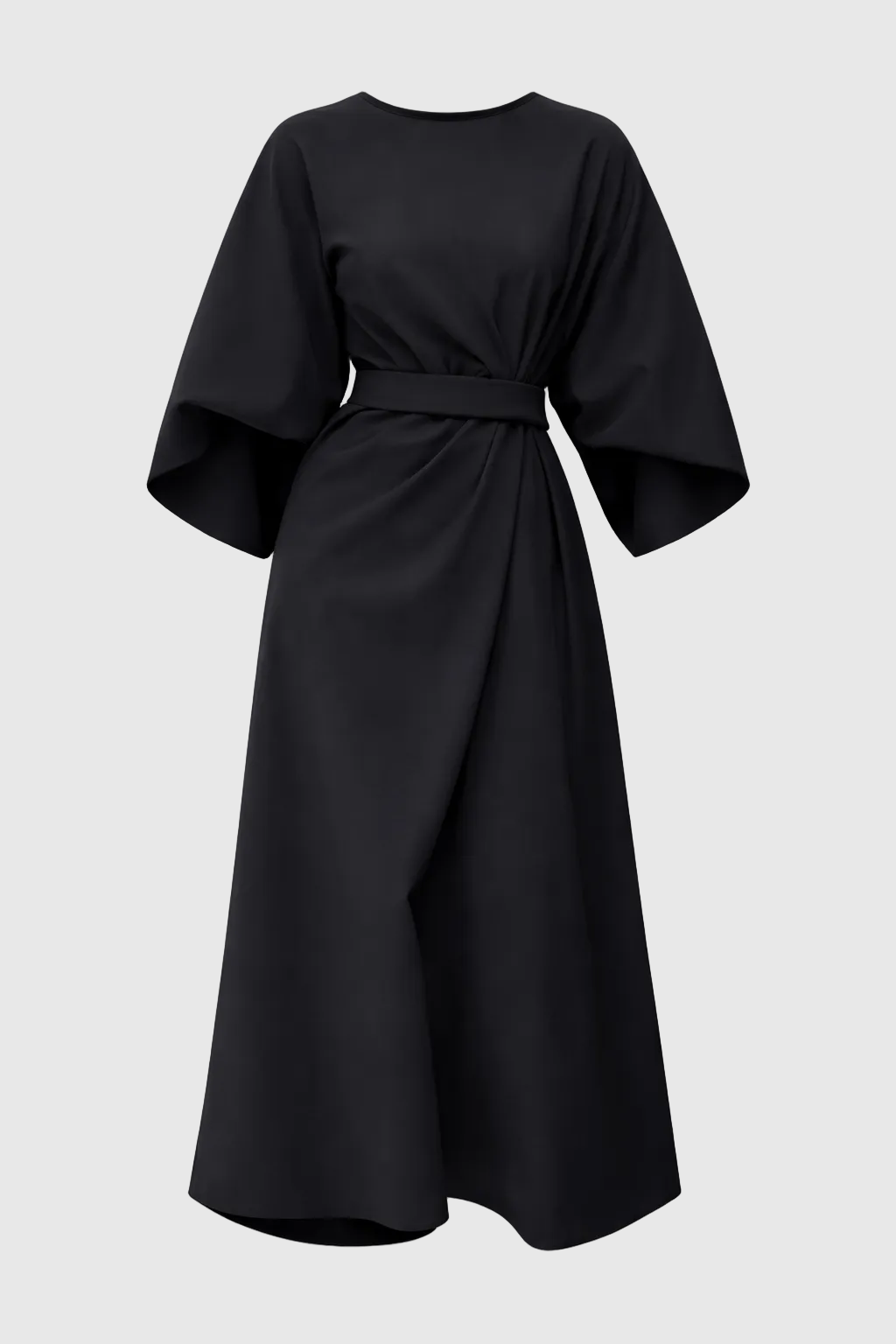 Louise Elegant Dress Woman – Feminine Design with Lantern Sleeves & Adjustable Fitted Cut