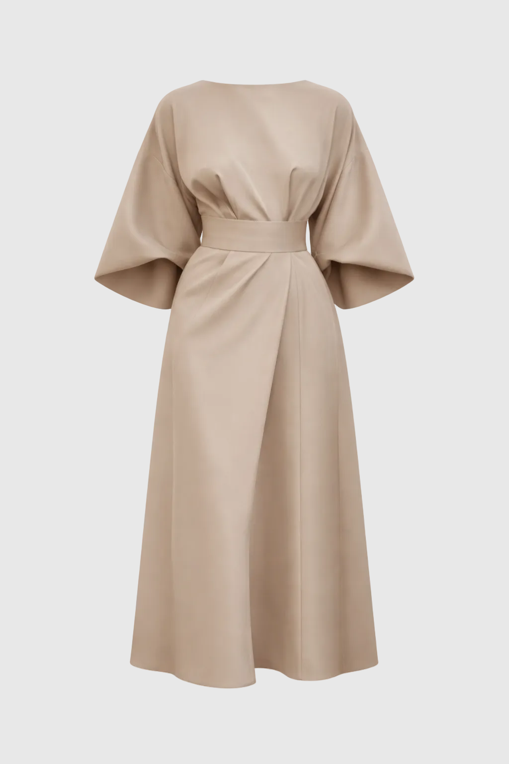 Louise Elegant Dress Woman – Feminine Design with Lantern Sleeves & Adjustable Fitted Cut