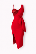 Glimmer Women's Sequin Bodycon Midi Dress | Glamorous Sleeveless Party Dress for Women