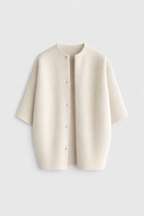 Aurelie Women's Elegant Cashmere Blend Oversized Cardigan | Luxury Slouchy Knit Cardigan for Women