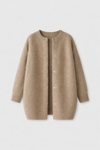 Aurelie Women's Elegant Cashmere Blend Oversized Cardigan | Luxury Slouchy Knit Cardigan for Women