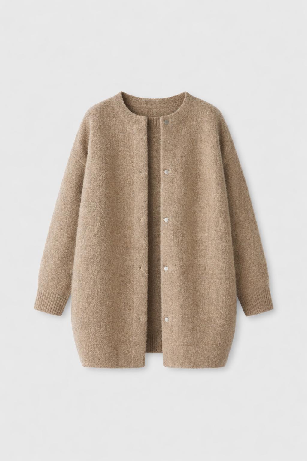 Aurelie Women's Elegant Cashmere Blend Oversized Cardigan | Luxury Slouchy Knit Cardigan for Women