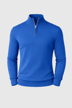 Men’s Slim Fit Quarter Zip Jumper – Warm Knit Sweater