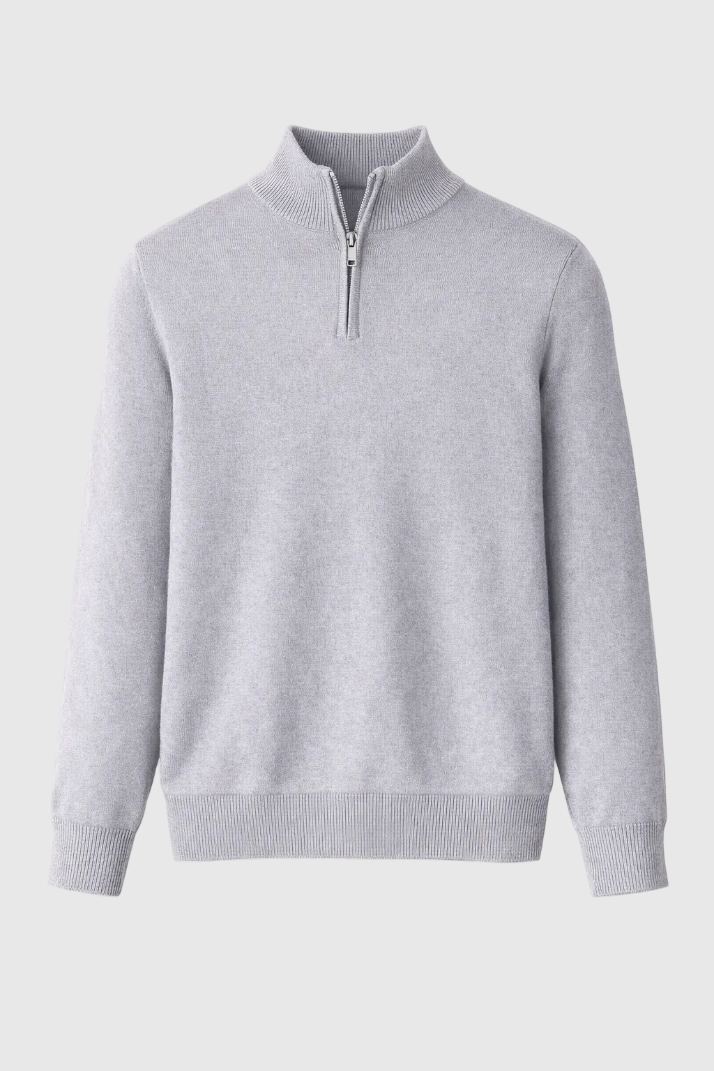 Men’s Slim Fit Quarter Zip Jumper – Warm Knit Sweater