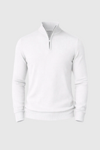 Men’s Slim Fit Quarter Zip Jumper – Warm Knit Sweater
