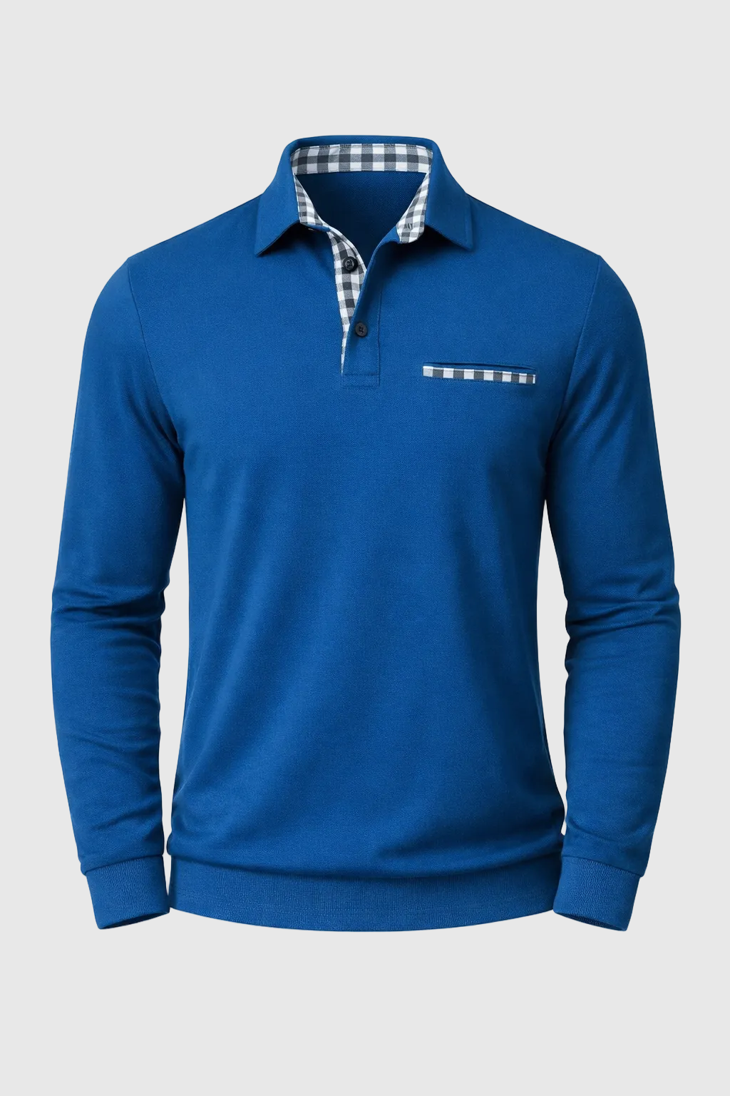 Men's Long Sleeve Polo Shirt - Stylish Golf Shirt for Men