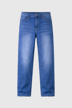 Men’s Straight Leg Jeans – Regular Fit Casual Denim