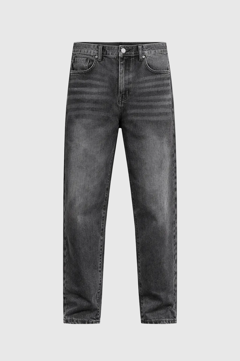 Men’s Straight Leg Jeans – Regular Fit Casual Denim