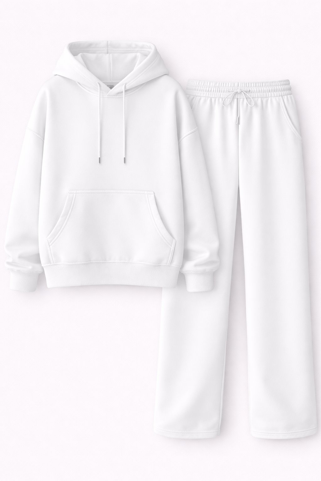 Luxe Women's Oversized Hoodie & Jogger Lounge Set | Soft Cotton Two-Piece Loungewear for Women