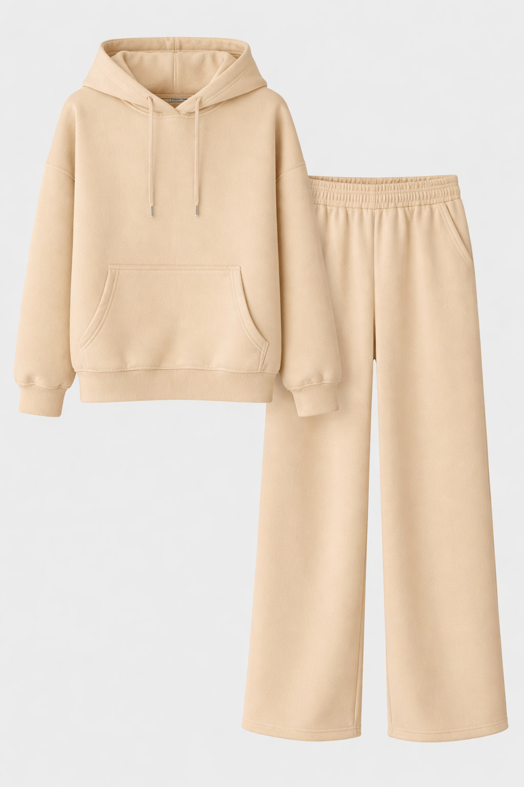 Luxe Women's Oversized Hoodie & Jogger Lounge Set | Soft Cotton Two-Piece Loungewear for Women