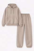 Luxe Women's Oversized Hoodie & Jogger Lounge Set | Soft Cotton Two-Piece Loungewear for Women