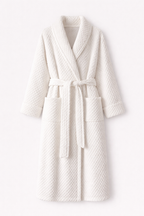 Women's Luxury Flannel Dressing Gown | Thermal Long Bath Robe | Winter Loungewear & Gifting