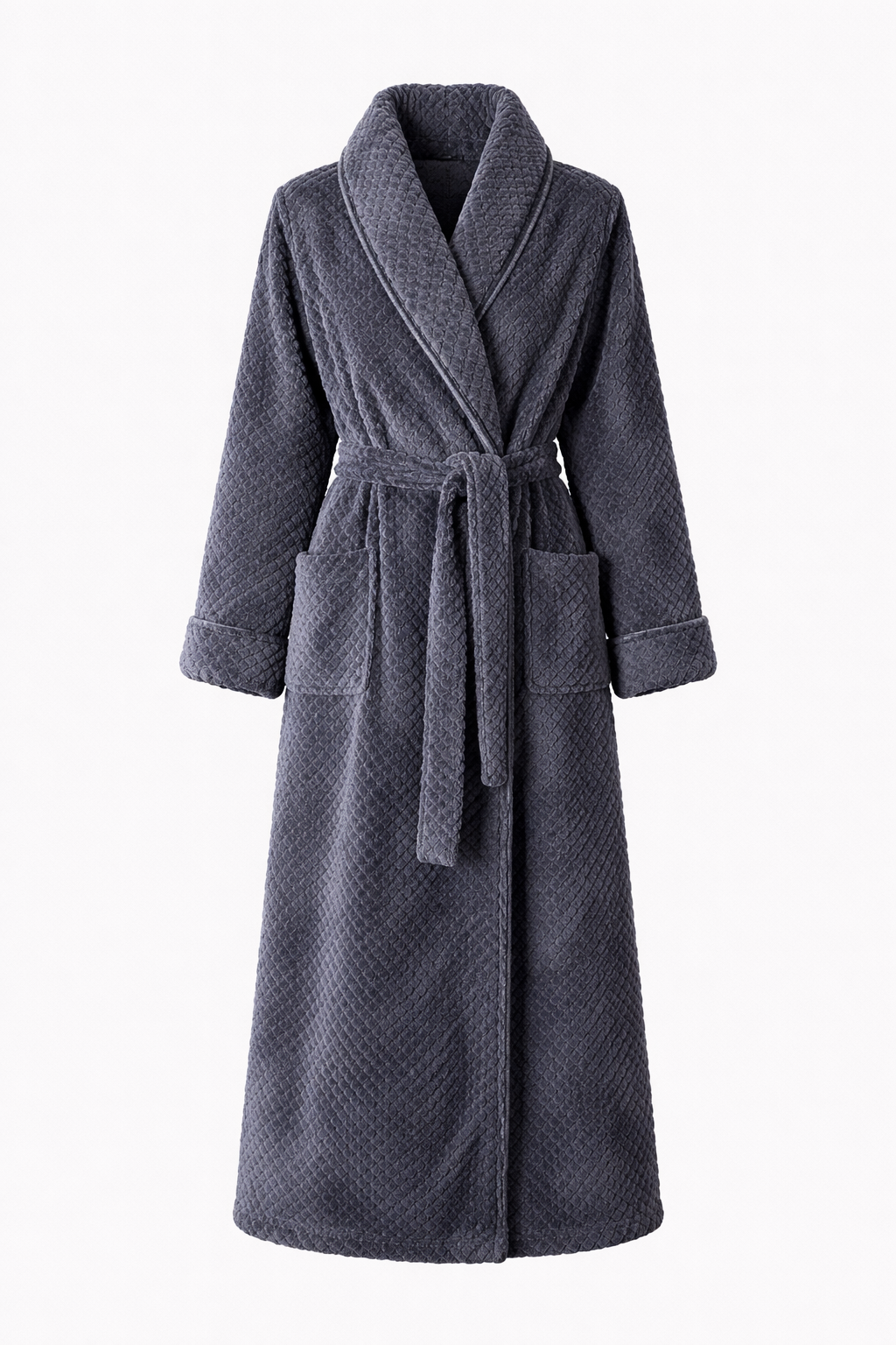 Women's Luxury Flannel Dressing Gown | Thermal Long Bath Robe | Winter Loungewear & Gifting