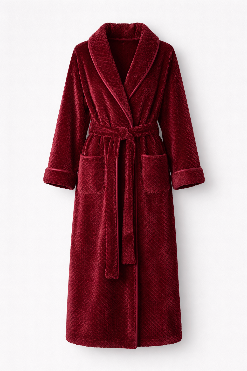 Women's Luxury Flannel Dressing Gown | Thermal Long Bath Robe | Winter Loungewear & Gifting