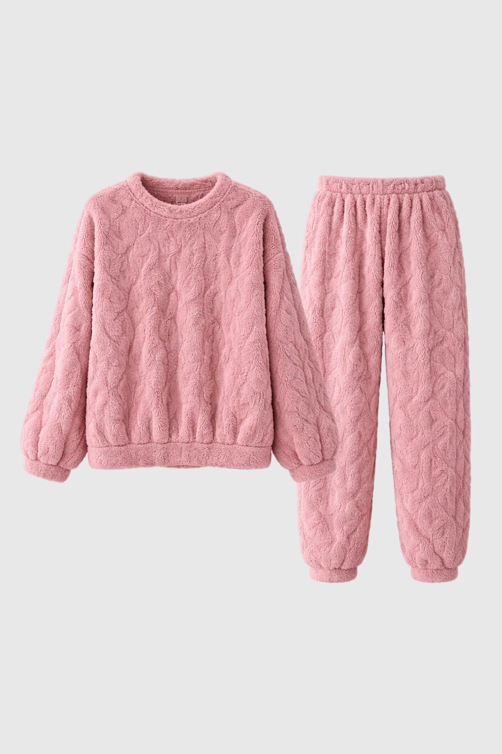 Graciela Women's Fleece Pyjama Set | Soft Warm Fleece Pajama Set for Women | Cosy Winter Loungewear & Sleepwear