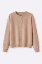 Gisela Women's Cashmere Blend Button-Up Cardigan | Soft Winter Knit Cardigan for Women | Elegant Smart Casual Knitwear