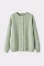 Evangeline Women's Oversized Cashmere Blend Cardigan | Soft Knit Chunky Oversized Cardigan for Women | Luxury Everyday Knitwear