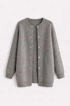 Evangeline Women's Oversized Cashmere Blend Cardigan | Soft Knit Chunky Oversized Cardigan for Women | Luxury Everyday Knitwear