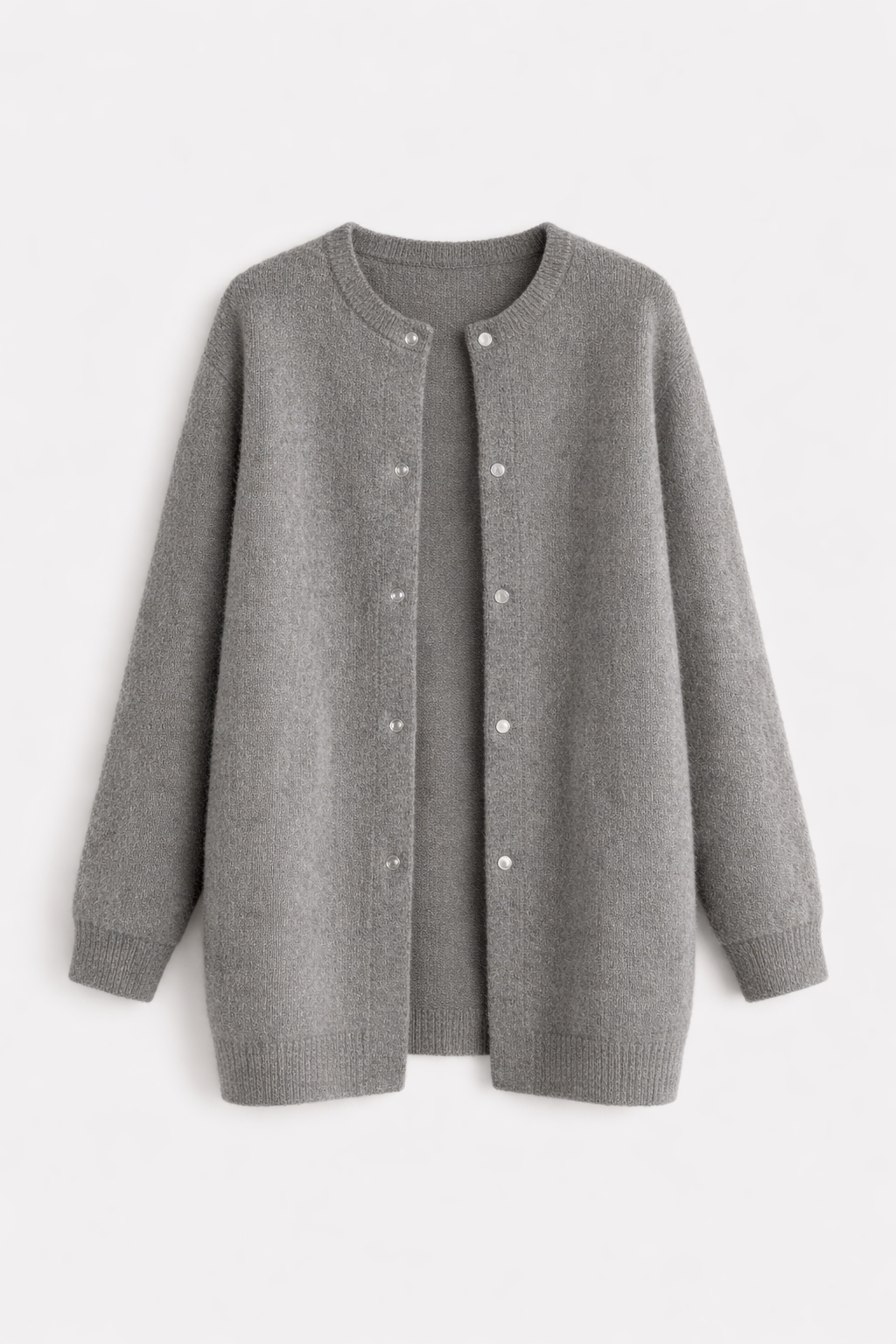 Evangeline Women's Oversized Cashmere Blend Cardigan | Soft Knit Chunky Oversized Cardigan for Women | Luxury Everyday Knitwear