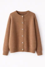 Evangeline Women's Oversized Cashmere Blend Cardigan | Soft Knit Chunky Oversized Cardigan for Women | Luxury Everyday Knitwear