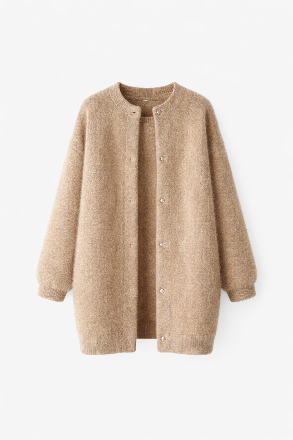 Evangeline Women's Oversized Cashmere Blend Cardigan | Soft Knit Chunky Oversized Cardigan for Women | Luxury Everyday Knitwear