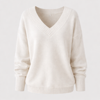 Danielle Women's Cashmere Blend Sweater | Ultra-Soft Fashionable Knit Jumper for Women | Luxury Smart Casual Knitwear