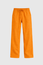 Men's Baggy Linen Blend Summer Trousers | Wide Leg Relaxed Fit Casual Pants for Men | Holiday & Everyday Wear