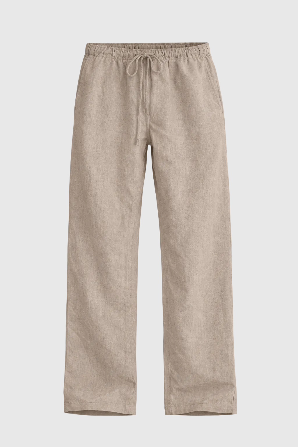 Men's Baggy Linen Blend Summer Trousers | Wide Leg Relaxed Fit Casual Pants for Men | Holiday & Everyday Wear