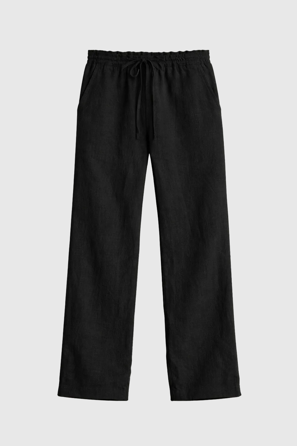 Men's Baggy Linen Blend Summer Trousers | Wide Leg Relaxed Fit Casual Pants for Men | Holiday & Everyday Wear